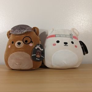 Select Series 8" Fancy Brook and Omar Squishmallows